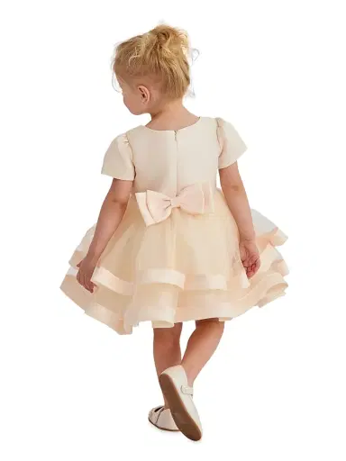 Tulleen Baby Girl's & Little Girl's Suttona Dress - Champagne 36 Months | Thumbnail 4 Tulleen Baby Girl's & Little Girl's Suttona Dress - Champagne 36 Months | Thumbnail 4