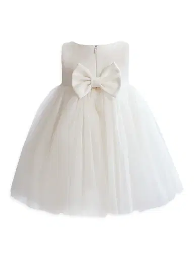 Tulleen Baby Girl's Zinara Dress - White 24 Months | Thumbnail 2 Tulleen Baby Girl's Zinara Dress - White 24 Months | Thumbnail 2