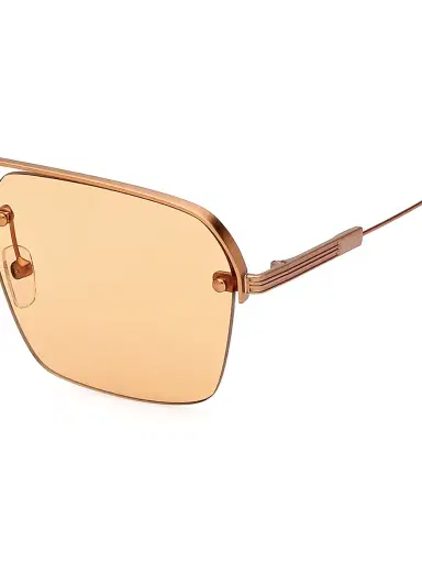 Zegna Men's 57MM Plastic Aviator Sunglasses - Matte Orange | Thumbnail 3 Zegna Men's 57MM Plastic Aviator Sunglasses - Matte Orange | Thumbnail 3