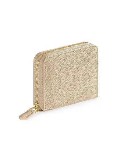 MAISON de SABRÉ Women's Leather Zipped Wallet - Saharan Nude | Thumbnail 3 MAISON de SABRÉ Women's Leather Zipped Wallet - Saharan Nude | Thumbnail 3