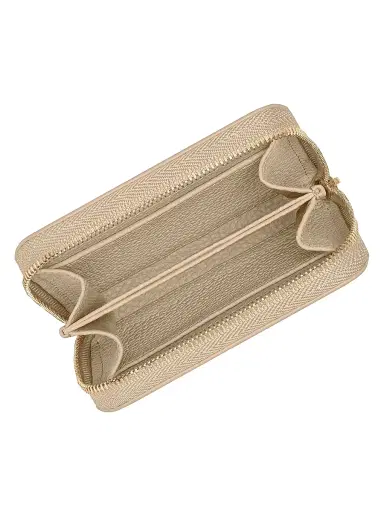 MAISON de SABRÉ Women's Leather Zipped Wallet - Saharan Nude | Thumbnail 5 MAISON de SABRÉ Women's Leather Zipped Wallet - Saharan Nude | Thumbnail 5