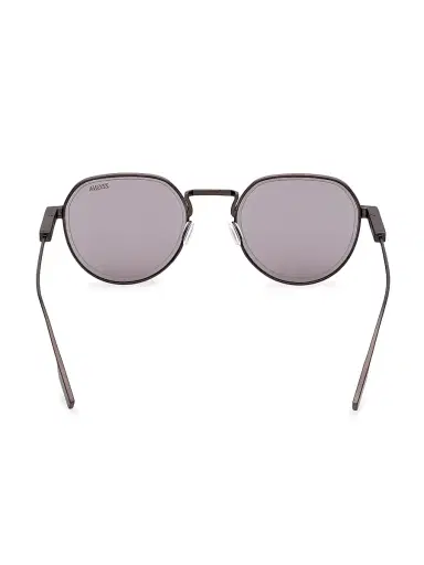 Zegna Men's 52MM Round Sunglasses - Matte Gunmetal Purple | Thumbnail 5 Zegna Men's 52MM Round Sunglasses - Matte Gunmetal Purple | Thumbnail 5
