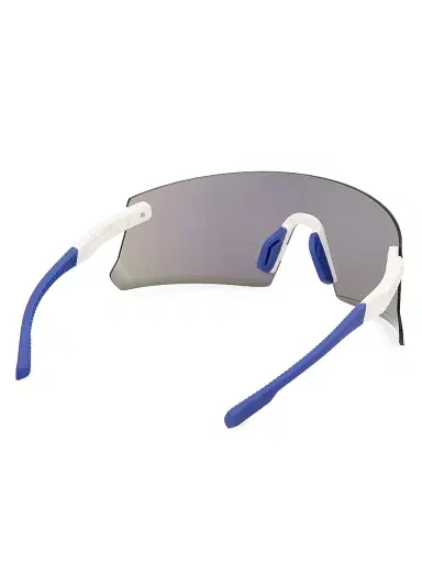 adidas Men's Shield Sunglasses - White Green Mirror | Thumbnail 6 adidas Men's Shield Sunglasses - White Green Mirror | Thumbnail 6