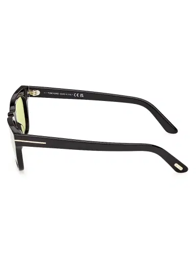TOM FORD Men's Penn 59MM Square Sunglasses - Black Bright Green | Thumbnail 3 TOM FORD Men's Penn 59MM Square Sunglasses - Black Bright Green | Thumbnail 3