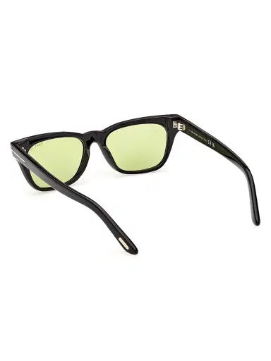 TOM FORD Men's Penn 59MM Square Sunglasses - Black Bright Green | Thumbnail 4 TOM FORD Men's Penn 59MM Square Sunglasses - Black Bright Green | Thumbnail 4