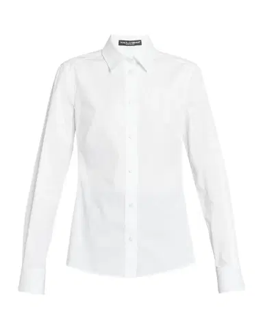Dolce & Gabbana Poplin Classic-Fit Collared Shirt | Thumbnail 1 Dolce & Gabbana Poplin Classic-Fit Collared Shirt | Thumbnail 1