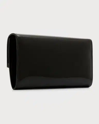 Jimmy Choo Emmie Flap Patent Leather Clutch Bag | Thumbnail 6 Jimmy Choo Emmie Flap Patent Leather Clutch Bag | Thumbnail 6