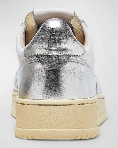 Autry Medalist Low-Top Bicolor Leather Sneakers | Thumbnail 3 Autry Medalist Low-Top Bicolor Leather Sneakers | Thumbnail 3