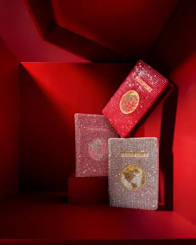 Judith Leiber Couture Allover Crystal Passport Holder | Thumbnail 5 Judith Leiber Couture Allover Crystal Passport Holder | Thumbnail 5