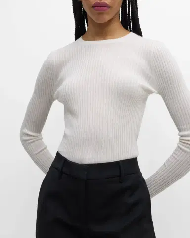 Gabriela Hearst Browning Cashmere Ribbed Top | Thumbnail 7 Gabriela Hearst Browning Cashmere Ribbed Top | Thumbnail 7