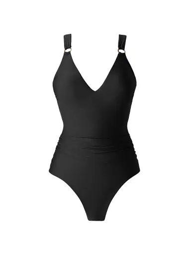 Magicsuit Women's Solid Dakota One-Piece Swimsuit - Black | Thumbnail 1 Magicsuit Women's Solid Dakota One-Piece Swimsuit - Black | Thumbnail 1