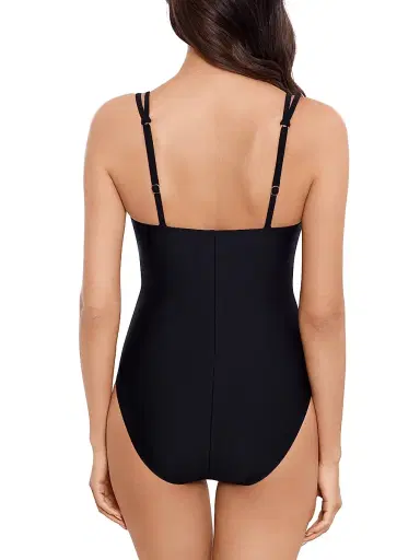Magicsuit Women's Obi One Saki Tie-Waist One-Piece Swimsuit - Black | Thumbnail 3 Magicsuit Women's Obi One Saki Tie-Waist One-Piece Swimsuit - Black | Thumbnail 3