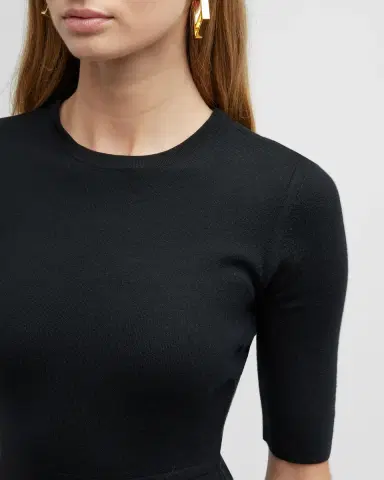 Gabriela Hearst Seymore Cashmere Blend Midi Dress | Thumbnail 5 Gabriela Hearst Seymore Cashmere Blend Midi Dress | Thumbnail 5