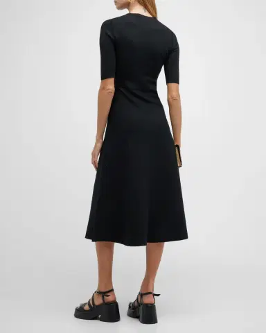 Gabriela Hearst Seymore Cashmere Blend Midi Dress | Thumbnail 6 Gabriela Hearst Seymore Cashmere Blend Midi Dress | Thumbnail 6