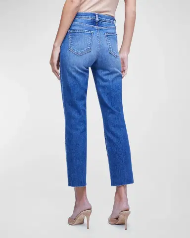 L 'AGENCE Sada High Rise Slim Crop Jeans | Thumbnail 4 L 'AGENCE Sada High Rise Slim Crop Jeans | Thumbnail 4