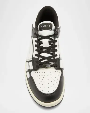 AMIRI Men's Skel Low-Top Leather Sneakers | Thumbnail 6 AMIRI Men's Skel Low-Top Leather Sneakers | Thumbnail 6