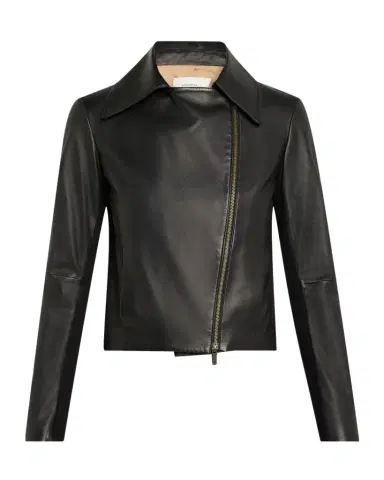 Vince Leather Zip-Front Jacket | Thumbnail 1 Vince Leather Zip-Front Jacket | Thumbnail 1