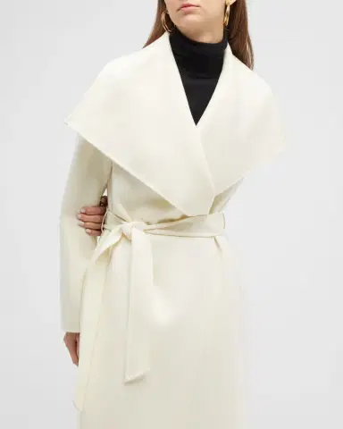 Mackage Mai Wool Belted Wrap Coat | Thumbnail 7 Mackage Mai Wool Belted Wrap Coat | Thumbnail 7