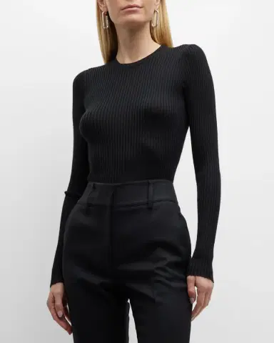 Gabriela Hearst Browning Cashmere Ribbed Top | Thumbnail 4 Gabriela Hearst Browning Cashmere Ribbed Top | Thumbnail 4