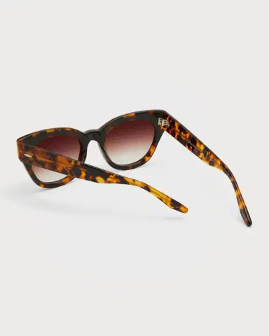 Barton Perreira Lioness Havana Acetate Cat-Eye Sunglasses | Thumbnail 2 Barton Perreira Lioness Havana Acetate Cat-Eye Sunglasses | Thumbnail 2