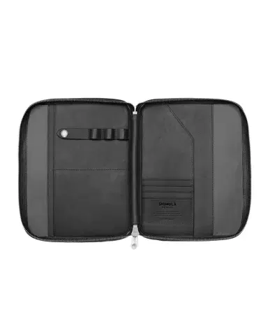 Shinola Men's Tech Portfolio Leather Zip Pouch | Thumbnail 1 Shinola Men's Tech Portfolio Leather Zip Pouch | Thumbnail 1