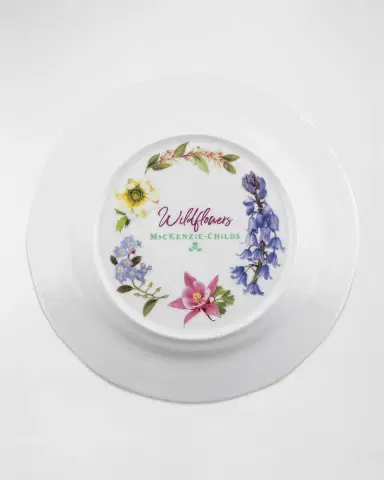 MacKenzie-Childs Wildflowers Dinner Plate | Thumbnail 2 MacKenzie-Childs Wildflowers Dinner Plate | Thumbnail 2