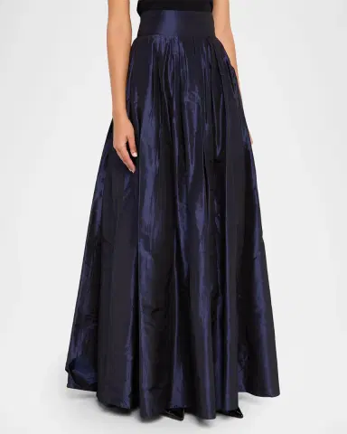Carolina Herrera Pleated Silk Ball Skirt | Thumbnail 4 Carolina Herrera Pleated Silk Ball Skirt | Thumbnail 4