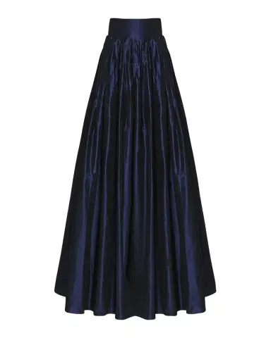 Carolina Herrera Pleated Silk Ball Skirt | Thumbnail 1 Carolina Herrera Pleated Silk Ball Skirt | Thumbnail 1