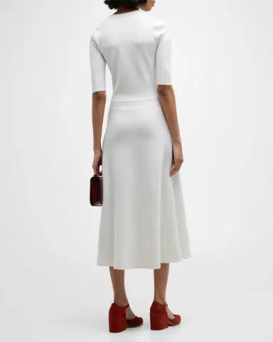Gabriela Hearst Seymore Cashmere Blend Midi Dress | Thumbnail 6 Gabriela Hearst Seymore Cashmere Blend Midi Dress | Thumbnail 6