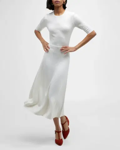 Gabriela Hearst Seymore Cashmere Blend Midi Dress | Thumbnail 7 Gabriela Hearst Seymore Cashmere Blend Midi Dress | Thumbnail 7