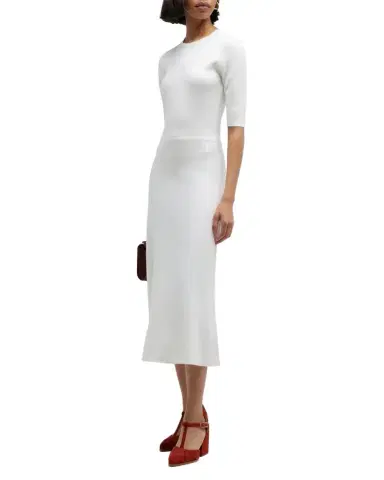 Gabriela Hearst Seymore Cashmere Blend Midi Dress | Thumbnail 1 Gabriela Hearst Seymore Cashmere Blend Midi Dress | Thumbnail 1