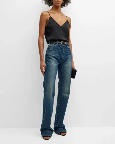 Nili Lotan Joan Straight-Leg Jeans | Thumbnail 2 Nili Lotan Joan Straight-Leg Jeans | Thumbnail 2