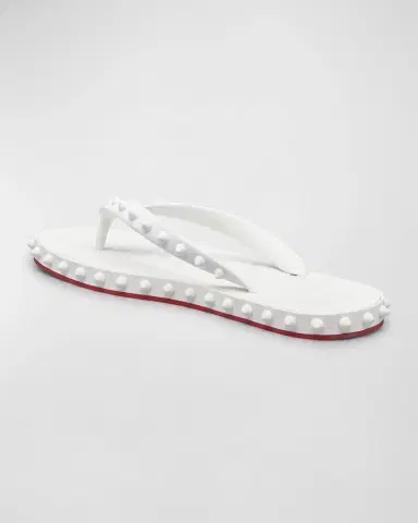 Christian Louboutin Loubi Donna Spike Flip Flops | Thumbnail 2 Christian Louboutin Loubi Donna Spike Flip Flops | Thumbnail 2