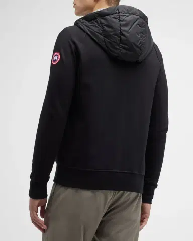 Canada Goose Men 's Hybridge Huron Padded-Front Jacket | Thumbnail 2 Canada Goose Men 's Hybridge Huron Padded-Front Jacket | Thumbnail 2