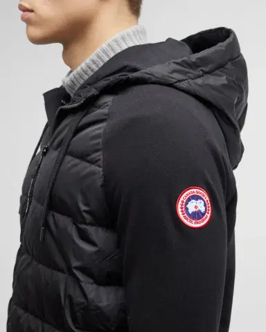 Canada Goose Men 's Hybridge Huron Padded-Front Jacket | Thumbnail 7 Canada Goose Men 's Hybridge Huron Padded-Front Jacket | Thumbnail 7