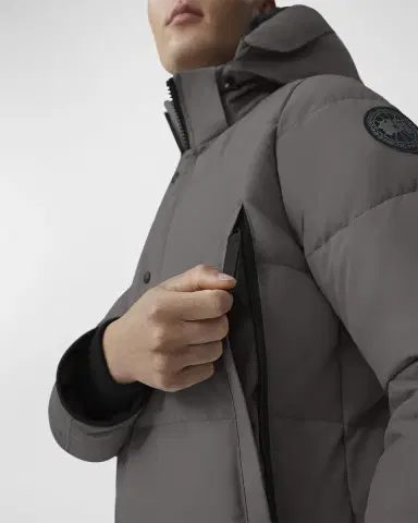 Canada Goose Men 's Wyndham Parka w/ Removable Hood | Thumbnail 5 Canada Goose Men 's Wyndham Parka w/ Removable Hood | Thumbnail 5