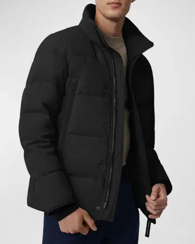 Canada Goose Men 's Wyndham Black Label Down Parka | Thumbnail 2 Canada Goose Men 's Wyndham Black Label Down Parka | Thumbnail 2