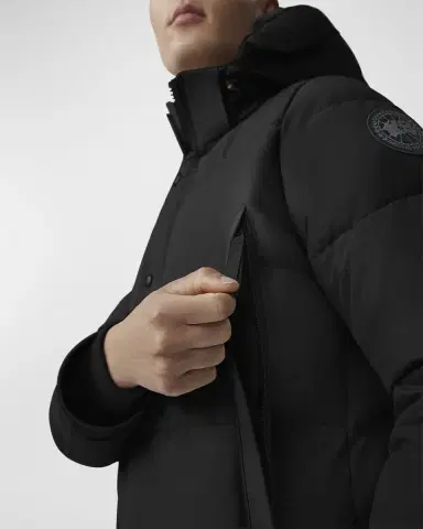 Canada Goose Men 's Wyndham Black Label Down Parka | Thumbnail 5 Canada Goose Men 's Wyndham Black Label Down Parka | Thumbnail 5
