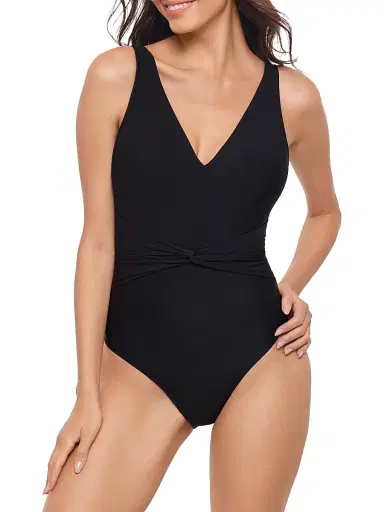 Magicsuit Women's Solid Esti One-Piece Swimsuit - Black | Thumbnail 2 Magicsuit Women's Solid Esti One-Piece Swimsuit - Black | Thumbnail 2