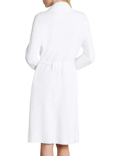 Barefoot Dreams Women's CozyChic Lite Rib-Knit Robe - Sea Salt | Thumbnail 4 Barefoot Dreams Women's CozyChic Lite Rib-Knit Robe - Sea Salt | Thumbnail 4