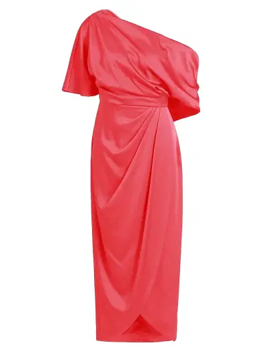 Theia Women's Rayna One-Shoulder Gown - Sangria | Thumbnail 1 Theia Women's Rayna One-Shoulder Gown - Sangria | Thumbnail 1