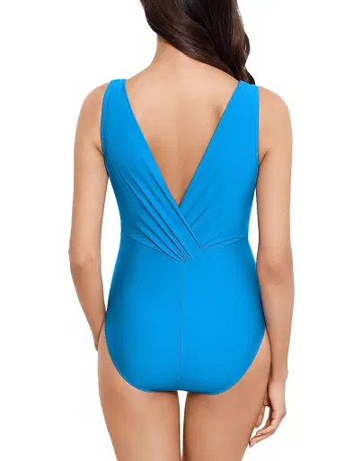 Magicsuit Women's Marquis Kristi Ruched One-Piece Swimsuit - Sky | Thumbnail 3 Magicsuit Women's Marquis Kristi Ruched One-Piece Swimsuit - Sky | Thumbnail 3