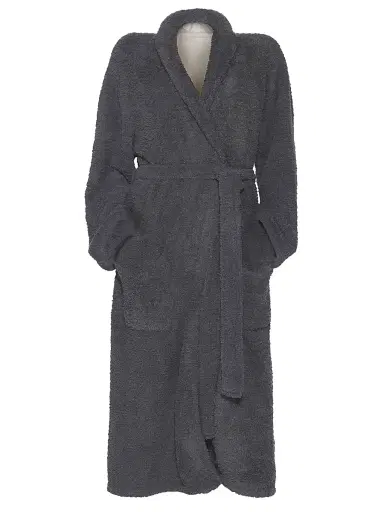 Barefoot Dreams Women's The CozyChic Adult Robe - Slate Blue | Thumbnail 1 Barefoot Dreams Women's The CozyChic Adult Robe - Slate Blue | Thumbnail 1