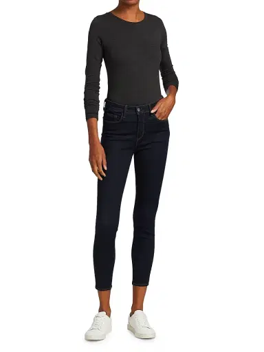 MAJESTIC FILATURES Women's Soft Touch Long-Sleeve Top - Anthracite - Size Large | Thumbnail 2 MAJESTIC FILATURES Women's Soft Touch Long-Sleeve Top - Anthracite - Size Large | Thumbnail 2