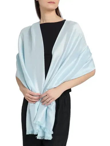 Carolyn Rowan Collection Women's Metallic Scarf - Blue | Thumbnail 2 Carolyn Rowan Collection Women's Metallic Scarf - Blue | Thumbnail 2
