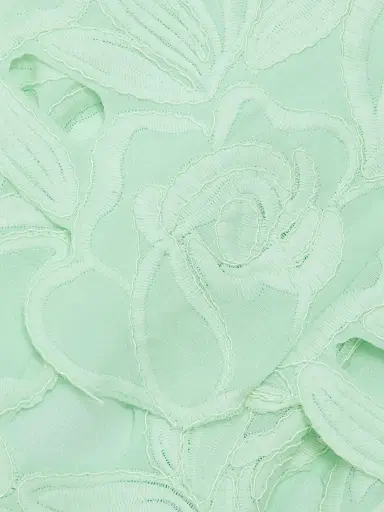 As It May Women's Isla Strapless Lace Midi-Dress - Mint | Thumbnail 7 As It May Women's Isla Strapless Lace Midi-Dress - Mint | Thumbnail 7