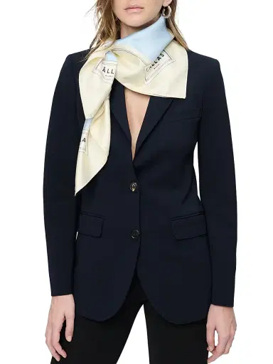 Callas Milano Women's Napoli Scarf - Light Beige | Thumbnail 2 Callas Milano Women's Napoli Scarf - Light Beige | Thumbnail 2