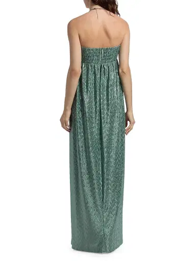 Sabina Musáyev Women's Bruna Strapless Gown - Smoked Sage | Thumbnail 5 Sabina Musáyev Women's Bruna Strapless Gown - Smoked Sage | Thumbnail 5