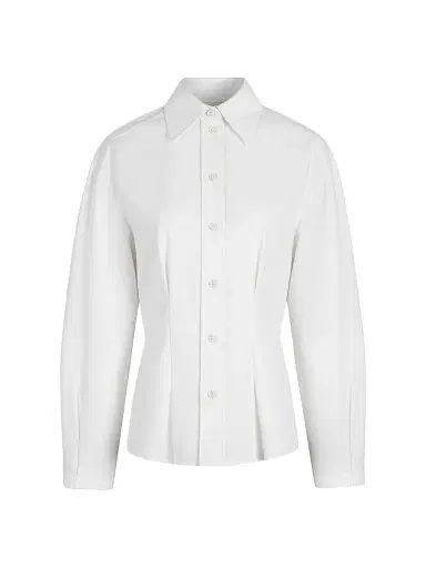 CALLAS MILANO Women's Lucia Lantern Sleeve Shirt - White - Size 12 | Thumbnail 1 CALLAS MILANO Women's Lucia Lantern Sleeve Shirt - White - Size 12 | Thumbnail 1