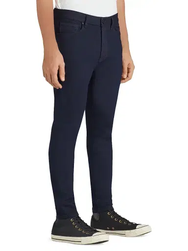 MONFRÈRE Men's Greyson Stretch Japanese Skinny Jeans - Noir | Thumbnail 4 MONFRÈRE Men's Greyson Stretch Japanese Skinny Jeans - Noir | Thumbnail 4